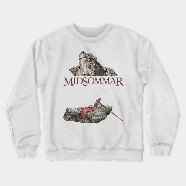 Midsommar - The Cliff Jump! Crewneck Sweatshirt by darklordpug